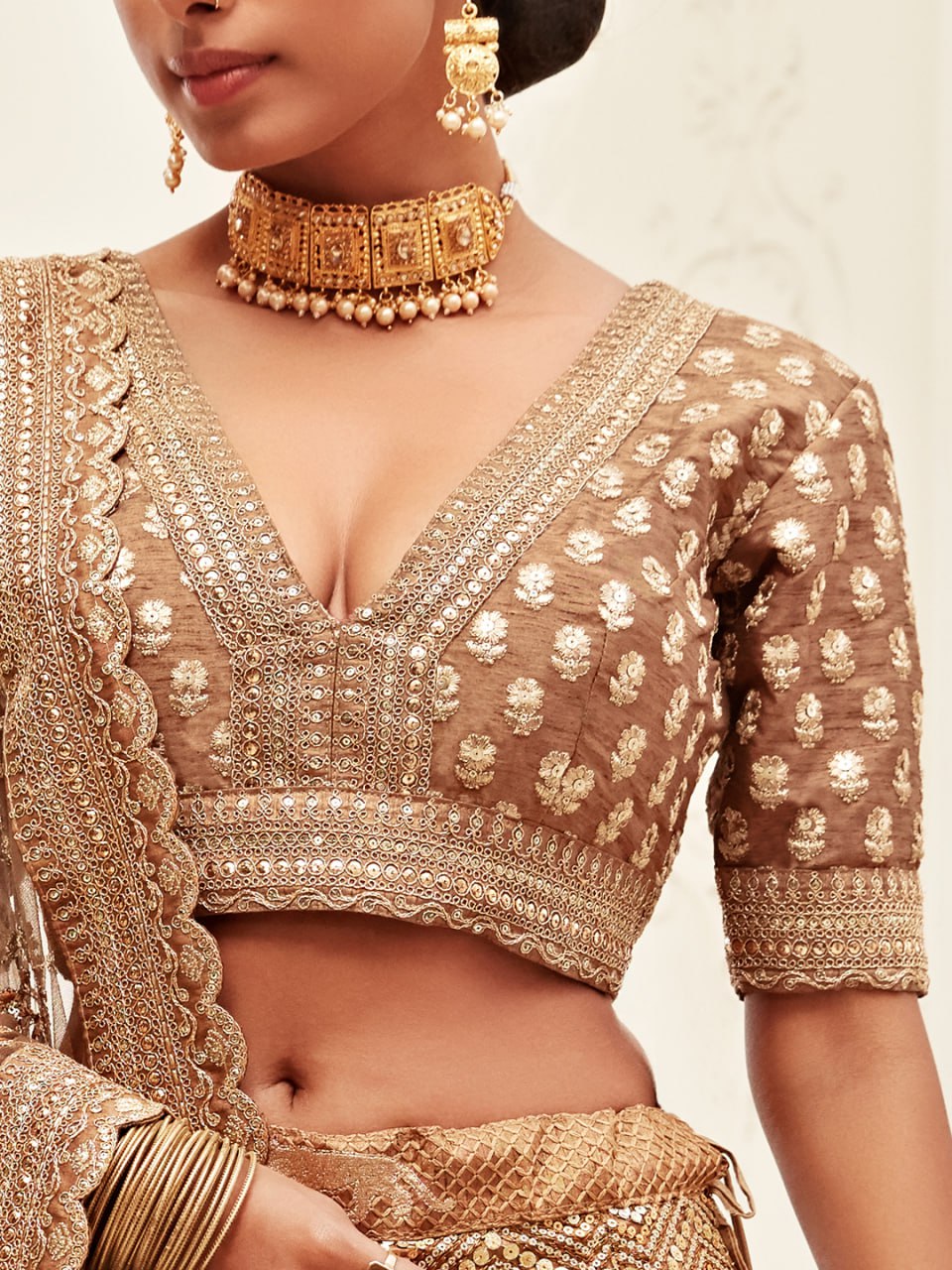 Attractive Semi Stitiched Unique Bridal Lehenga