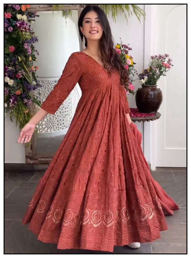 Most Trending Heavy Georgette Party Wear Designer Suit